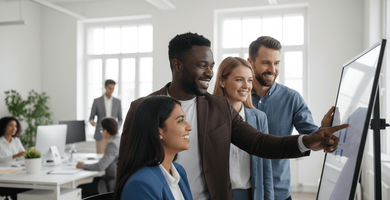 HR Professionals collaborating