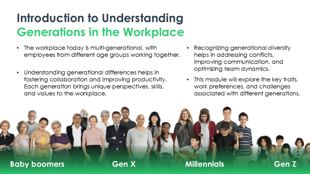 Generations in the Workplace